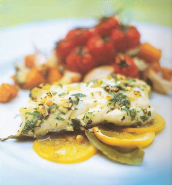 Roasted Lemon Bay Scented Cod