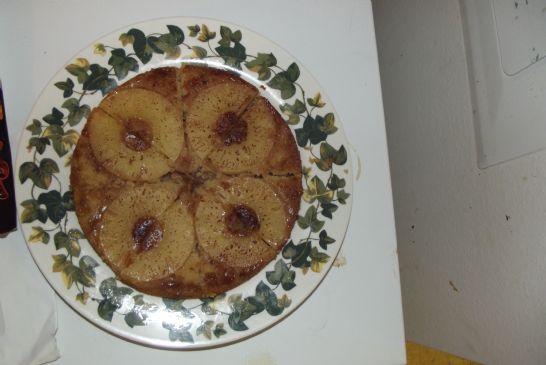 Pineapple Upside Down Cranberry Cake