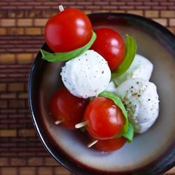 Caprese Snack Sticks