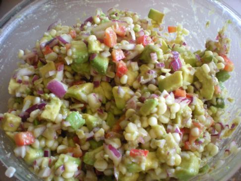 Corn and Avocado Salsa