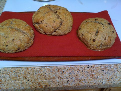 whole wheat high fiber Irish soda bread