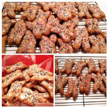 Milly's Italian Nut Cookies ~ AKA Bones ~ Grandma Galasso