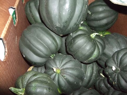 Curried Acorn Squash ~ Microwave