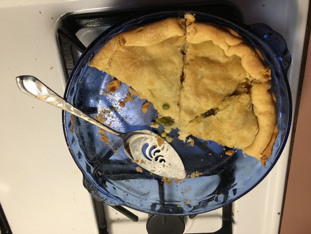 Chicken Pot Pie with a twist