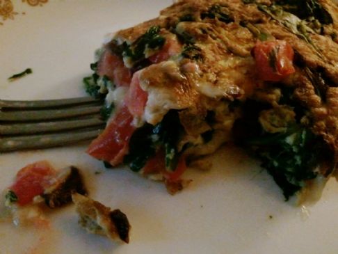 Angie's Spinach Omelet