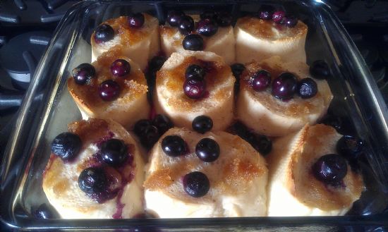 Baked Blueberry French Toast