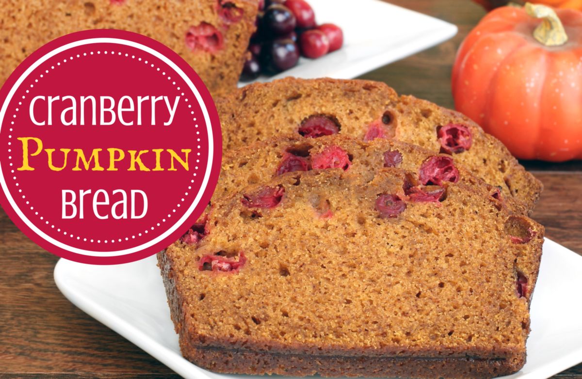 Samantha's Cranberry Pumpkin Bread