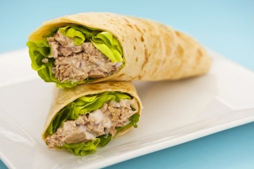 Crunchy Tuna Wrap