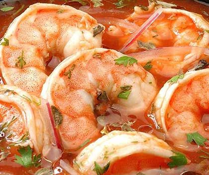 Shrimp Ceviche (Ecuadorian Style)