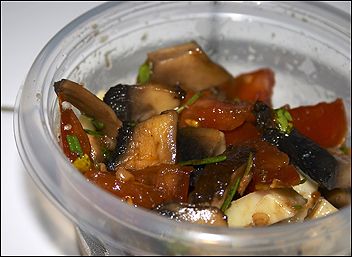Easy Portabella Mushroom Salad