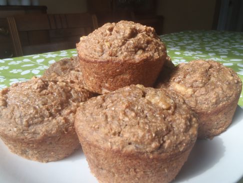 Excellent High Fibre Fruit and Bran Muffins
