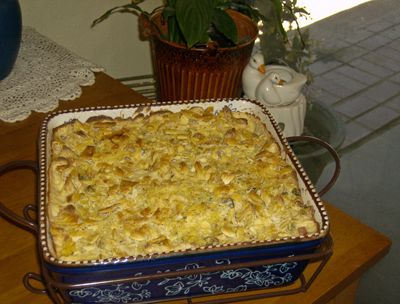 Pasta, Ham and Cheese Casserole