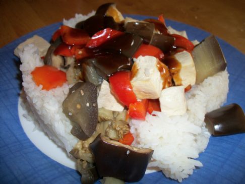 Simple Eggplant Tofu