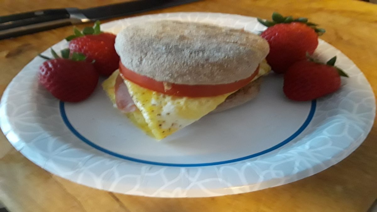 Super tasty breakfast sandwich