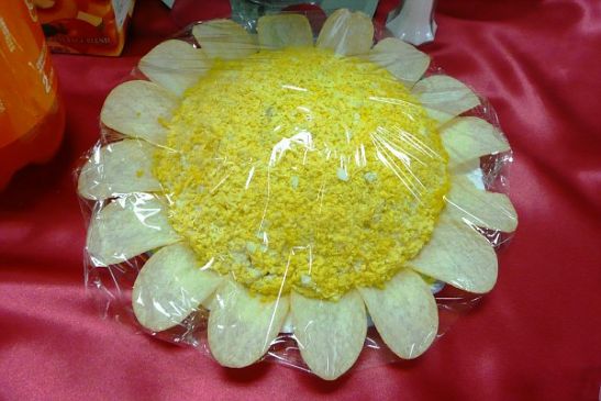 Sunflower Layered Salad