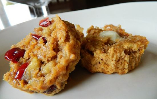 Carrot Fruit and Nut Protein Packed Muffins