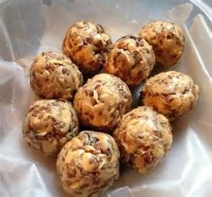 Peanut Butter Vanilla Whey Protein Powder Balls