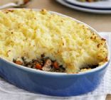 Golden veggie shepherd's pie