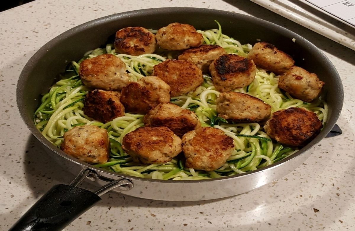 Garlic Butter Chicken Meatballs - 16 each