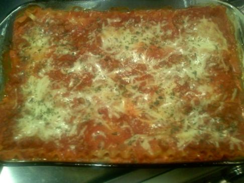 Turkey Sausage and Spinich Lasagna