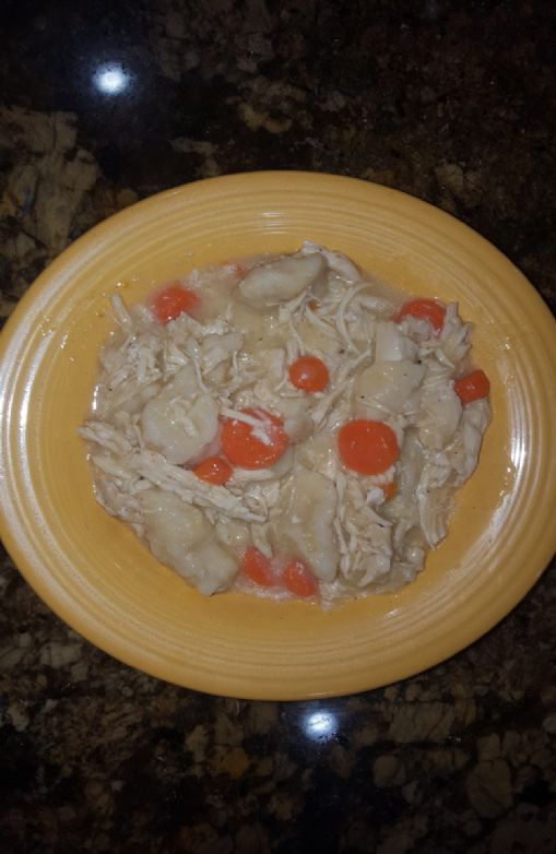 Chicken, Veggie and Dumpling soup