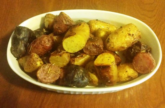 Roasted Finglerling Potatoes
