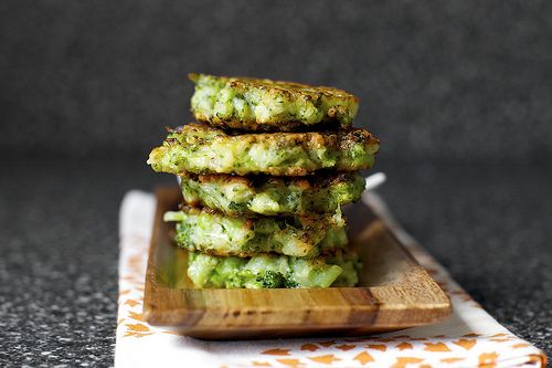 Parmesan Broccoli Fritters