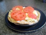 Beans, Egg and Tomato Pita