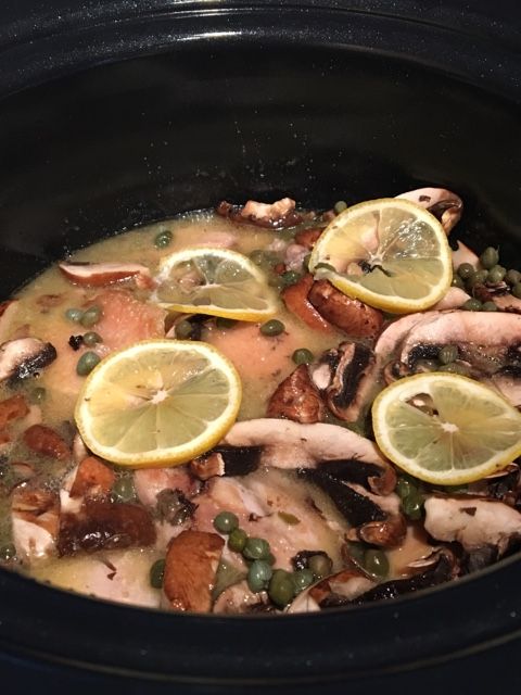 Slow Cooker Chicken Piccata