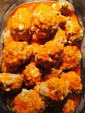 Buffalo Blue Meatballs