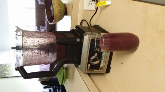 Blueberrie and Blackberrie smoothie