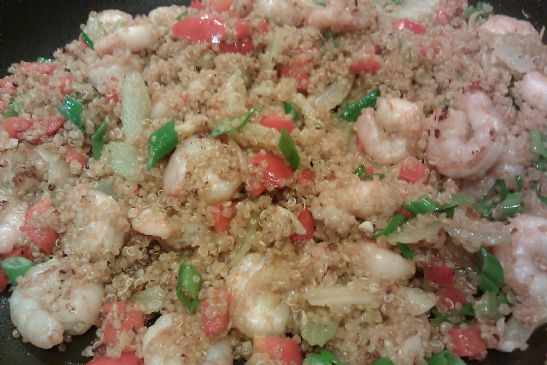 Shrimp Fried Quinoa