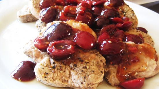 Pork Tenderloin with Cherry Sauce