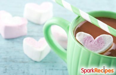 Homemade Heart-Shaped Marshmallows