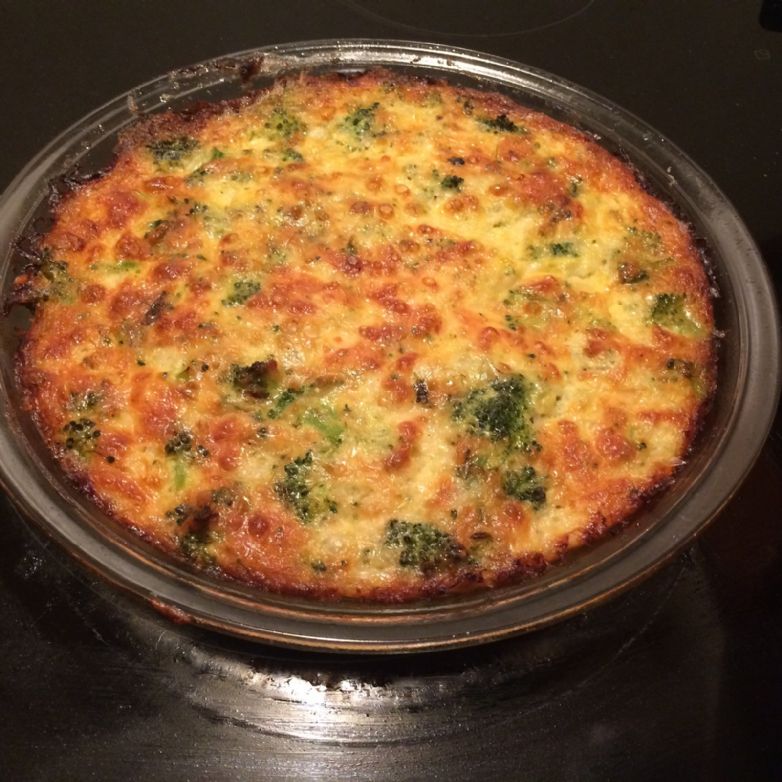 The Best Ever Broccoli and Cheese Crustless Quiche