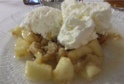 Apple and Pear Cobbler