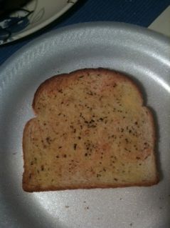 low calorie garlic toast!