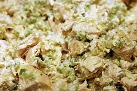 Chicken Salad with apple and lime