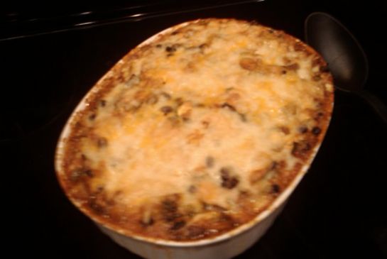 Spaghetti Squash and 3 Cheese Casserole