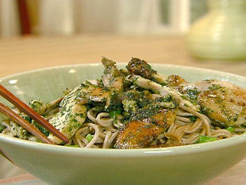 Honey,Lime and Sriracha Chicken with Sesame Soba Noodles