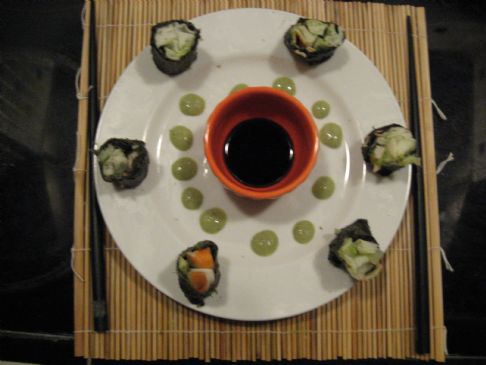 Sushi Maki Crab Roll - no rice