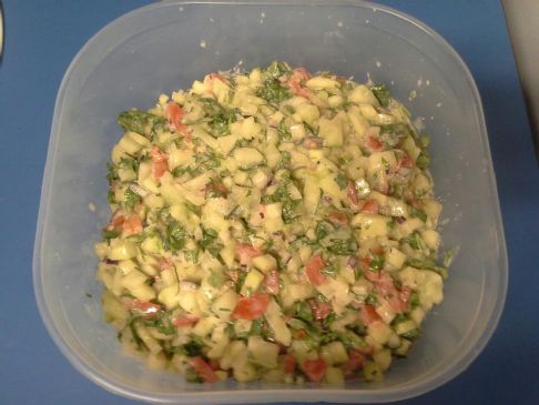 Crisp Cucumber Salsa