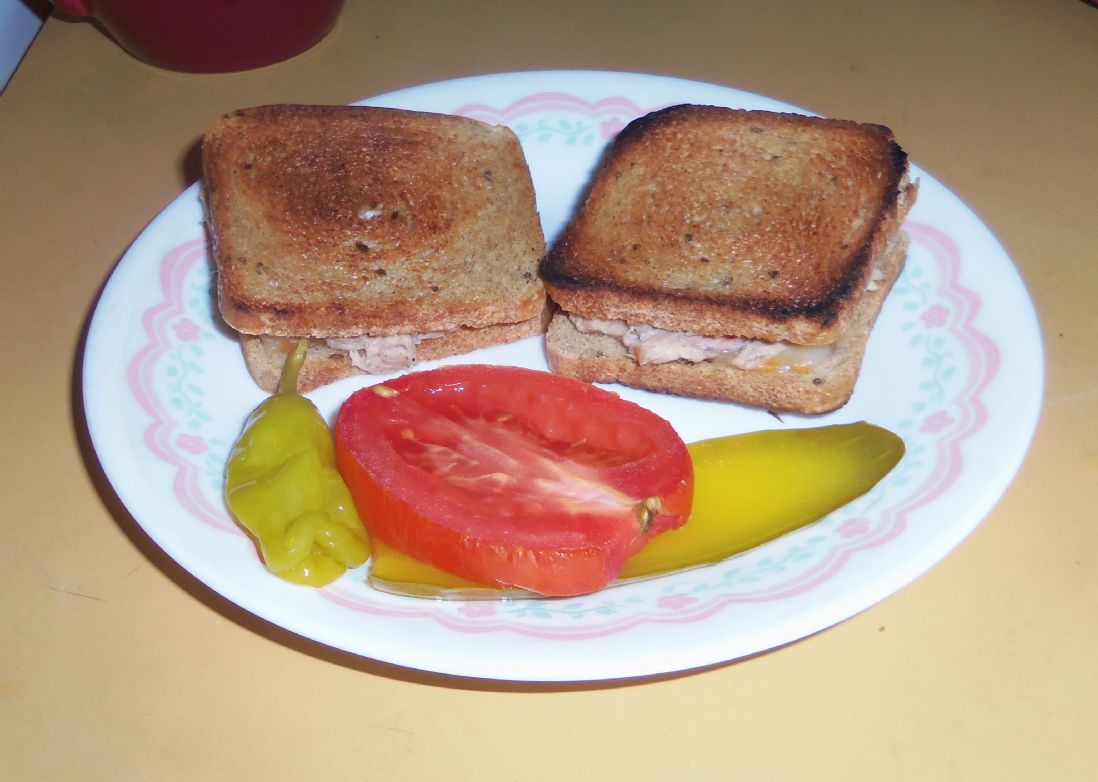 Mini Rye Tuna Melts