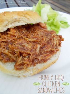 Honey BBQ Chicken Sandwiches