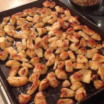Crispy Baked Oven Potatoes (No Oil)