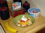 Strawberry/Banana Cheesecake Shortcake