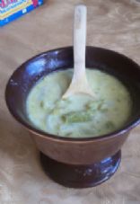 Creamy Asparagus Gorgonzola Soup