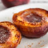 Broiled Cinnamon Peaches