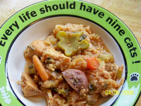 Fish and Quinoa stew
