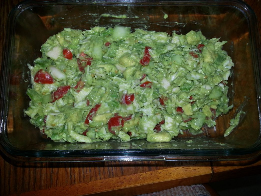 Low Sodium Chicken Salad w/ Avocado